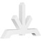 Ekena Millwork Vanguard Architectural Grade PVC Gable Bracket, 48"W x 30"H x 4"D x 4"F, 15/12 Pitch GBP048X30X0404VAN00 - alternate 1